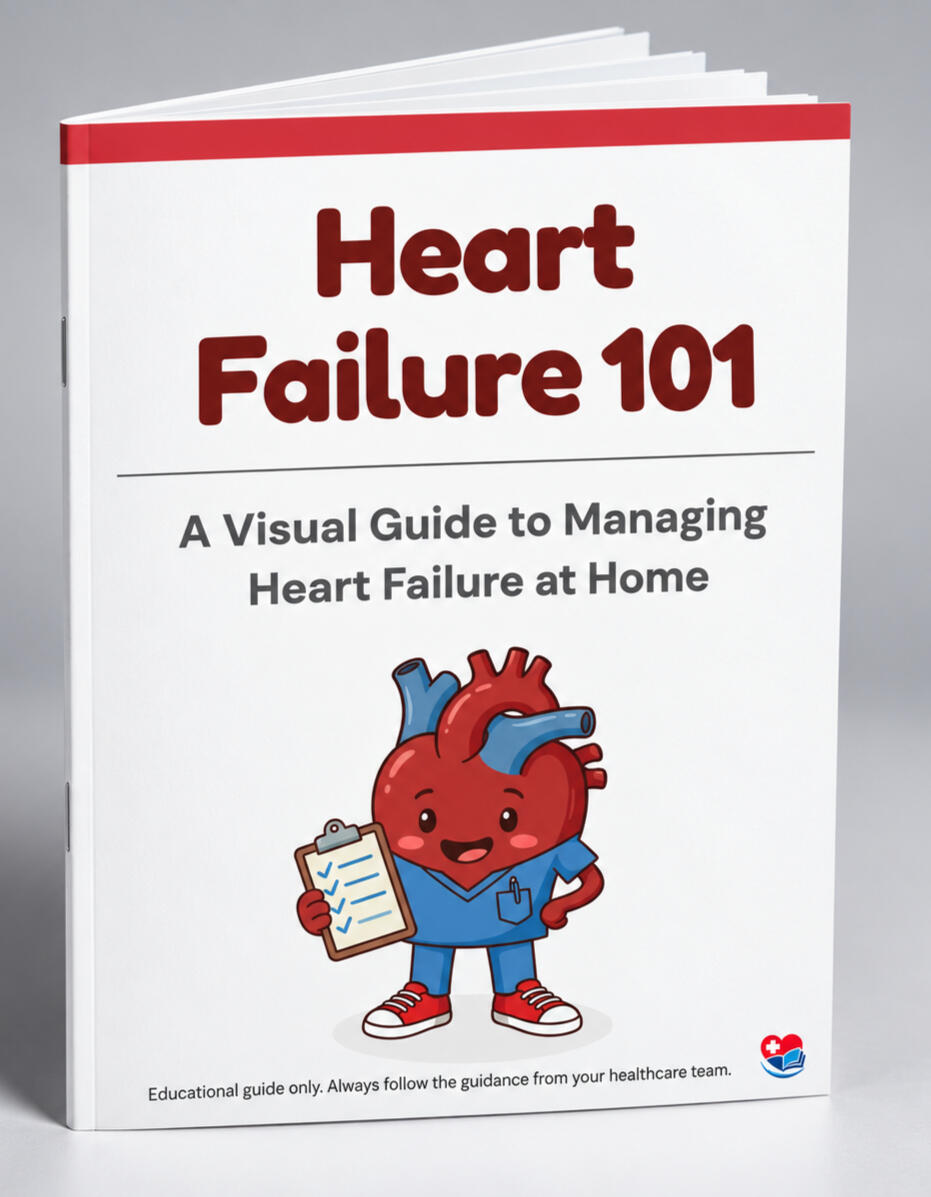 Heart Failure 101 Visual Guide - The Discharge Nurse